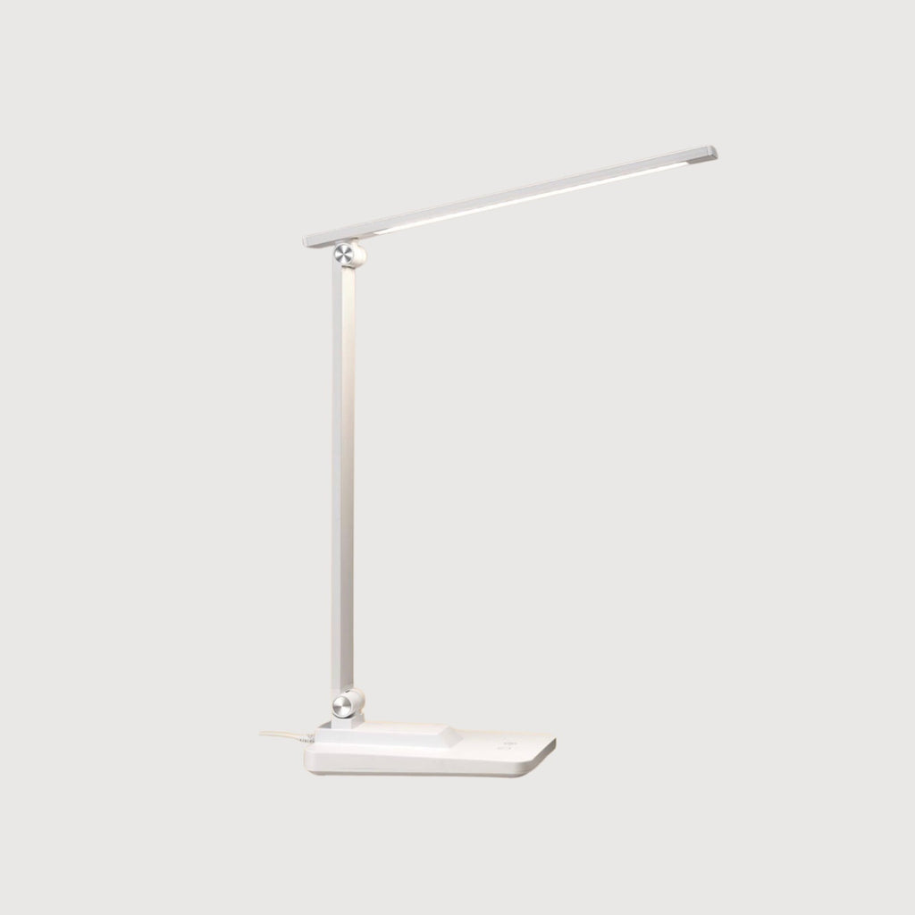 LED Desk Lamp with 15 Adjustable Modes, Dimmable Bedside Lighting, Timer Function, Multi-Powered for Study and Reading, Ideal for Bedroom, Home, and Office Use